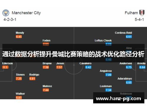 通过数据分析提升曼城比赛策略的战术优化路径分析